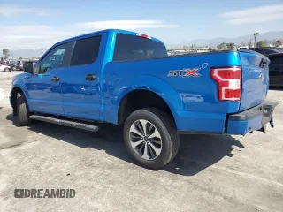 2019 Ford F-150 XL with VIN 1FTEW1CP7KKC69686, listed as a Copart auction lot 49140595 with 96,446 mi miles and Salvage Title. Bid and sale history available at carsss.com. Image 2.