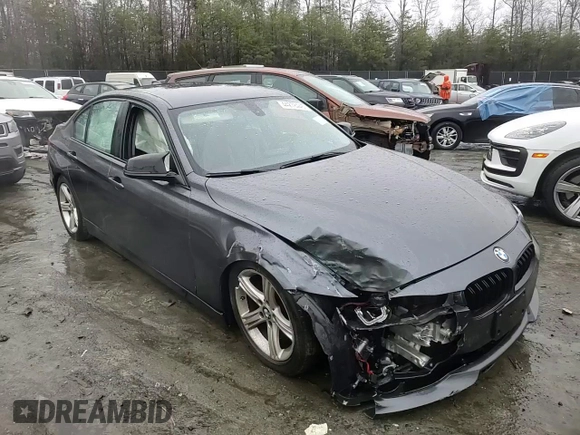 2015 BMW 3 Series 320i with VIN WBA3B1C55FK136932, listed as a Copart auction lot 44278445 with 153,693 mi miles and Salvage Title. Bid and sale history available at carsss.com. Image 11.