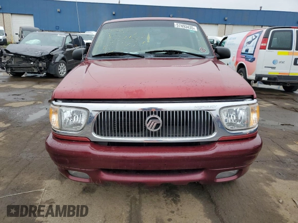 1999 Mercury Mountaineer with VIN 4M2DU55P5XUJ16364, listed as a Copart auction lot 57493435 with 166,256 mi miles and Clean title. Bid and sale history available at DreamBid. Image 5.