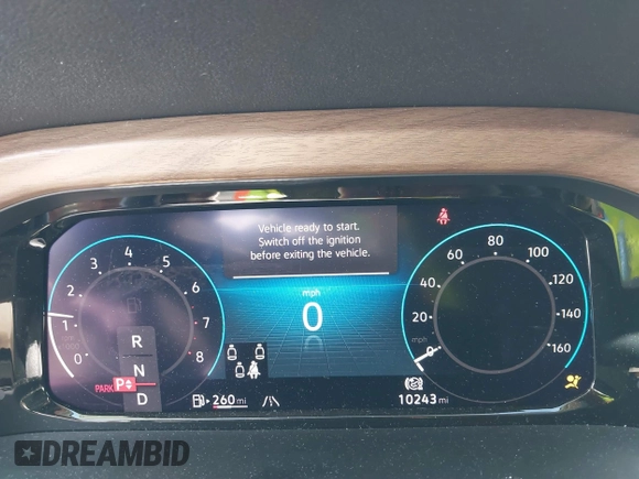 2024 Volkswagen Atlas SE с VIN 1V2JR2CA6RC551229, выставлен на аукционе IAAI как лот 41473599 с пробегом 10 243 миль миль и . История ставок и продаж доступна на DreamBid. Изображение 7.