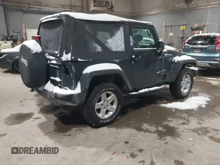 2017 Jeep Wrangler Sport with VIN 1C4AJWAG7HL606695, listed as a IAAI auction lot 41520359 with 112,926 mi miles and . Bid and sale history available at DreamBid. Image 4.