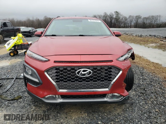 2018 Hyundai Kona Limited with VIN KM8K33A55JU078663, listed as a Copart auction lot 38127423 with 30,648 mi miles. Bid and sale history available at carsss.com. Image 5.