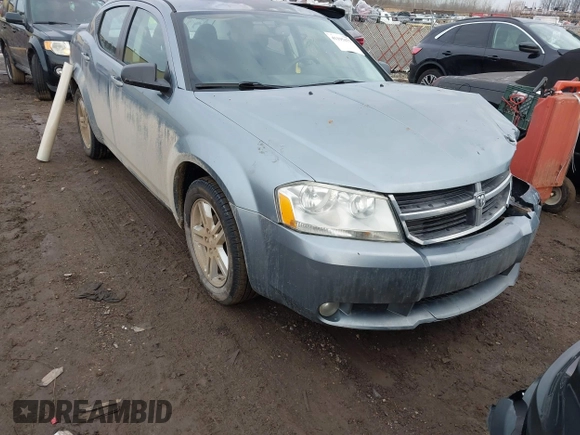 2009 Dodge Avenger SXT with VIN 1B3LC56B09N522736, listed as a IAAI auction lot 41195477 with 100,977 mi miles and . Bid and sale history available at DreamBid. Image 1.