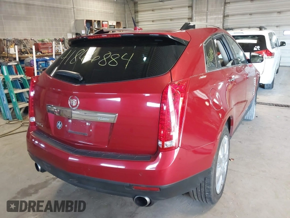 2011 Cadillac SRX Premium Collection with VIN 3GYFNFEY9BS550512, listed as a IAAI auction lot 41866884 with 110,675 mi miles. Bid and sale history available at carsss.com. Image 4.