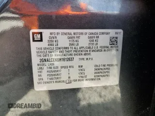2017 Chevrolet Equinox LT with VIN 2GNALCEK6H1612637, listed as a Copart auction lot 55335965 with 185,483 mi miles and Clean Title. Bid and sale history available at carsss.com. Image 13.