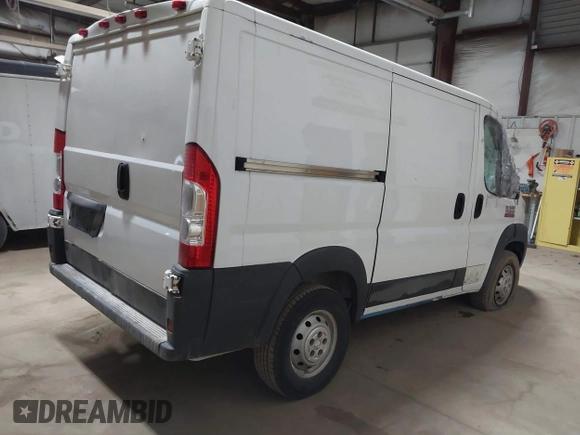 2016 Ram ProMaster Cargo with VIN 3C6TRVNG5GE125980, listed as a IAAI auction lot 41174679 with 148,381 mi miles and . Bid and sale history available at DreamBid. Image 4.