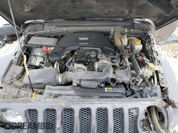 2020 Jeep Wrangler Unlimited Sport Altitude with VIN 1C4HJXDG6LW234273, listed as a Copart auction lot 48584185 with 74,936 mi miles and Salvage title. Bid and sale history available at DreamBid. Image 14.