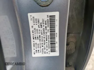 2016 Honda Accord Sport with VIN 1HGCR2F55GA169292, listed as a Copart auction lot 53847585 with 172,500 mi miles and Salvage title. Bid and sale history available at DreamBid. Image 12.