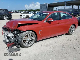 2019 BMW 4 Series 430i z VIN WBA4J1C57KBM18085, wystawiony jako Copart lot #60973075 z przebiegiem 60 433 mil mil oraz Czysty tytuł • Clean title. Historia ofert i sprzedaży dostępna na DreamBid. Obrazek 1.