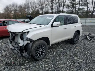 2023 Lexus GX with VIN JTJAM7BX1P5369293, listed as a Copart auction lot 49799395 with 18,121 mi miles and Salvage Title. Bid and sale history available at carsss.com. Image 1.