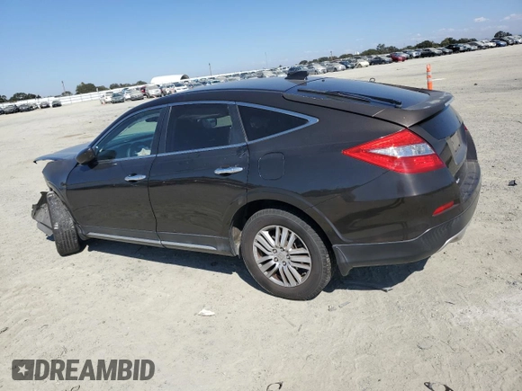 2014 Honda Crosstour EX with VIN 5J6TF3H37EL001934, listed as a Copart auction lot 74846674 with 125,781 mi miles and Salvage Title. Bid and sale history available at carsss.com. Image 2.