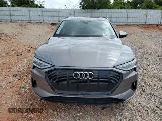 2021 Audi e-tron Premium Plus with VIN WA1LAAGE2MB020871, listed as a Copart auction lot 58136355 with 35,562 mi miles and Salvage title. Bid and sale history available at DreamBid. Image 5.