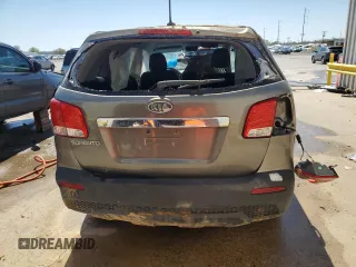 2012 Kia Sorento LX with VIN 5XYKT3A12CG190620, listed as a Copart auction lot 48409665 with Not Provided miles and Salvage Title. Bid and sale history available at DreamBid. Image 6.