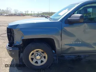 2014 Chevrolet Silverado 1500 Work Truck with VIN 3GCPCPEC7EG185118, listed as a IAAI auction lot 42102260 with 222,442 mi miles. Bid and sale history available at carsss.com. Image 6.