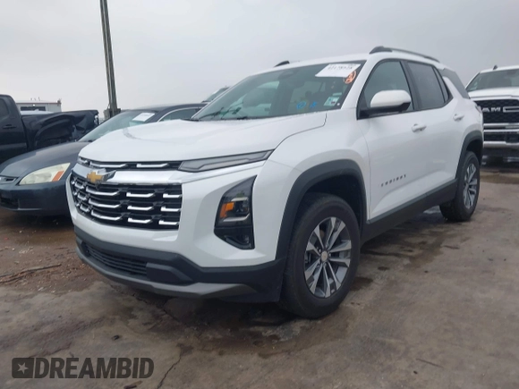 2025 Chevrolet Equinox FWD LT with VIN 3GNAXHEG9SL183867, listed as a IAAI auction lot 42178528 with 14,931 mi miles and . Bid and sale history available at DreamBid. Image 17.