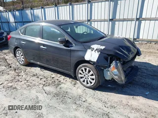 2016 Nissan Sentra S with VIN 3N1AB7AP6GY319909, listed as a IAAI auction lot 40891998 with 99,381 mi miles. Bid and sale history available at carsss.com. Image 1.