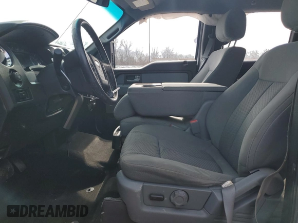 2014 Ford F-150 XL with VIN 1FTFW1EF9EKF97883, listed as a Copart auction lot 46452045 with 127,277 mi miles and Salvage title. Bid and sale history available at DreamBid. Image 7.