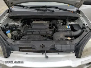 2008 Hyundai Tucson GLS with VIN KM8JM12B08U870022, listed as a Copart auction lot 74515504 with 200,653 mi miles and Salvage Title. Bid and sale history available at carsss.com. Image 12.
