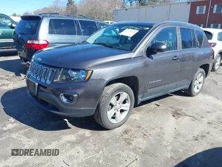 2016 Jeep Compass High Altitude Edition with VIN 1C4NJDEB2GD746490, listed as a IAAI auction lot 41704628 with 95,732 mi miles. Bid and sale history available at carsss.com. Image 2.