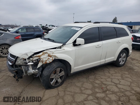 2012 Dodge Journey SXT with VIN 3C4PDCBG0CT331294, listed as a Copart auction lot 52066075 with 216,470 mi miles and Clean title. Bid and sale history available at DreamBid. Image 1.