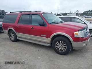 2007 Ford Expedition Max Eddie Bauer с VIN 1FMFK175X7LA33460, выставлен на аукционе IAAI как лот 41965513 с пробегом 260 723 миль миль и . История ставок и продаж доступна на DreamBid. Изображение 1.