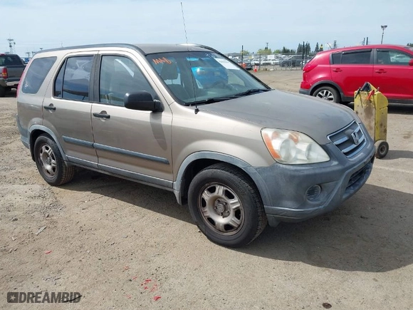 2006 Honda CR-V LX with VIN JHLRD68536C029291, listed as a IAAI auction lot 42031959 with 195,392 mi miles. Bid and sale history available at carsss.com. Image 1.