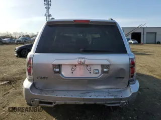 2006 Honda Pilot EX-L with VIN 2HKYF18756H561718, listed as a Copart auction lot 51080785 with 148,297 mi miles and Salvage Title. Bid and sale history available at DreamBid. Image 6.