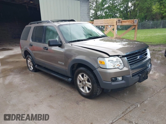 2006 Ford Explorer XLT с VIN 1FMEU73E26UA99282, выставлен на аукционе IAAI как лот 42256777 с пробегом 191 640 миль миль и . История ставок и продаж доступна на DreamBid. Изображение 1.