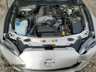 2023 Mazda MX-5 Miata Grand Touring with VIN JM1NDAM70P0552860, listed as a Copart auction lot 79240314 with 16,173 mi miles and Salvage title. Bid and sale history available at DreamBid. Image 12.