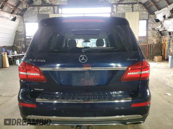 2018 Mercedes-Benz GLS 450 z VIN 4JGDF6EE3JB076286, wystawiony jako Copart lot #60173115 z przebiegiem 78 916 mil mil oraz Szkoda całkowita • Salvage title. Historia ofert i sprzedaży dostępna na DreamBid. Obrazek 6.