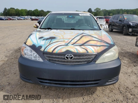 2004 Toyota Camry LE with VIN 4T1BE32K94U337187, listed as a Copart auction lot 54501025 with 187,618 mi miles and Clean Title. Bid and sale history available at carsss.com. Image 5.