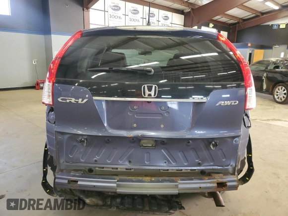 2013 Honda CR-V EX with VIN 2HKRM4H56DH623683, listed as a Copart auction lot 51220865 with 169,354 mi miles and Salvage Title. Bid and sale history available at carsss.com. Image 6.