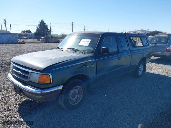 1996 Ford Ranger XL with VIN 1FTCR14A3TPA58983, listed as a IAAI auction lot 42065309 with 120,481 mi miles. Bid and sale history available at carsss.com. Image 2.