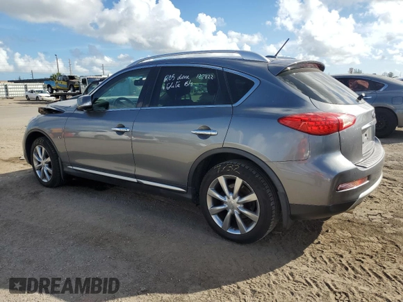 2017 Infiniti QX50 with VIN JN1BJ0RR9HM414439, listed as a Copart auction lot 35848283 with 56,519 mi miles. Bid and sale history available at carsss.com. Image 2.