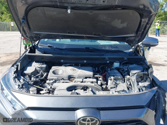 2021 Toyota RAV4 XLE Premium with VIN 2T3C1RFV5MC110773, listed as a IAAI auction lot 41863406 with 36,948 mi miles. Bid and sale history available at carsss.com. Image 10.