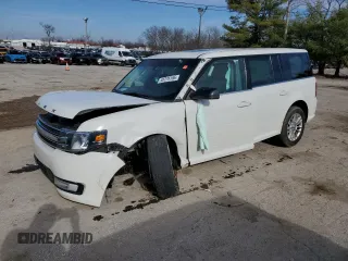 2013 Ford Flex SEL with VIN 2FMGK5C84DBD21045, listed as a Copart auction lot 44774155 with 0 mi miles and Salvage Title. Bid and sale history available at carsss.com. Image 1.