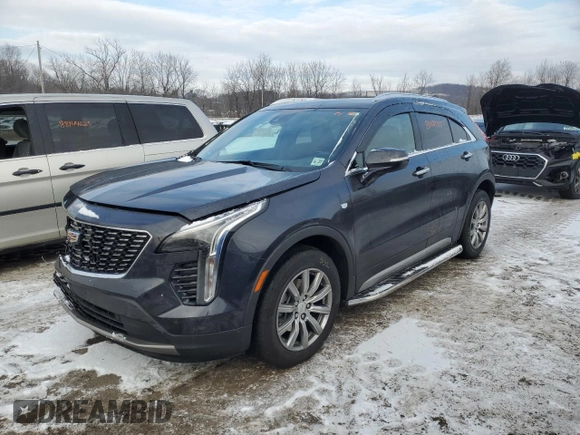 2022 Cadillac XT4 AWD Premium Luxury with VIN 1GYFZDR42NF140322, listed as a Copart auction lot 89084545 with 32,440 mi miles and Salvage Title. Bid and sale history available at carsss.com. Image 1.