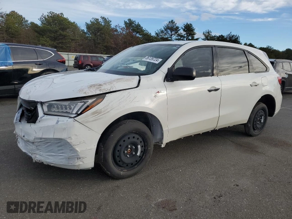 2020 Acura MDX Technology z VIN 5J8YD4H02LL016644, wystawiony jako Copart lot #86139724 z przebiegiem Nie podano mil oraz Szkoda całkowita • Salvage title. Historia ofert i sprzedaży dostępna na DreamBid. Obrazek 1.