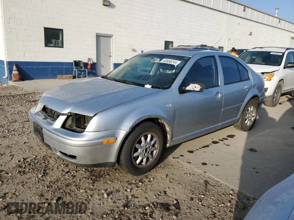2002 Volkswagen Jetta GLS с VIN 3VWSP69M92M075662, выставлен на аукционе Copart как лот 43658175 с пробегом Не указан миль и Списание • Salvage title. История ставок и продаж доступна на DreamBid. Изображение 1.