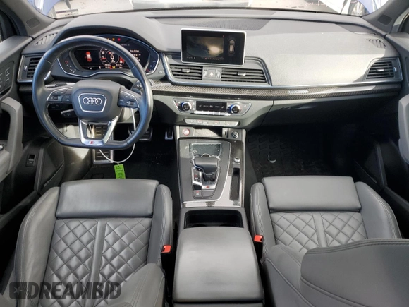 2019 Audi SQ5 Premium Plus with VIN WA1B4AFY0K2093491, listed as a Copart auction lot 86617854 with 39,630 mi miles and Salvage Title. Bid and sale history available at carsss.com. Image 8.
