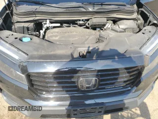 2023 Honda Ridgeline Black Edition with VIN 5FPYK3F85PB019576, listed as a Copart auction lot 48588305 with 56,563 mi miles and Salvage title. Bid and sale history available at DreamBid. Image 12.