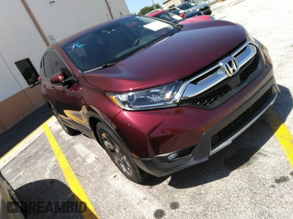 2019 Honda CR-V EX with VIN 2HKRW1H57KH500951, listed as a IAAI auction lot 41936738 with 45,901 mi miles. Bid and sale history available at carsss.com. Image 1.