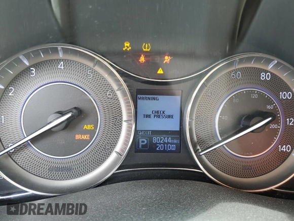 2017 Infiniti QX80 with VIN JN8AZ2NF1H9646579, listed as a Copart auction lot 58546715 with 80,244 mi miles and Salvage title. Bid and sale history available at DreamBid. Image 9.