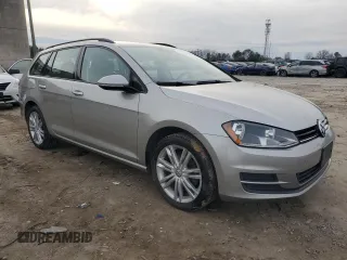2017 Volkswagen Golf SportWagen S with VIN 3VWA17AU2HM504602, listed as a Copart auction lot 42022215 with 317,837 mi miles and Salvage Title. Bid and sale history available at carsss.com. Image 4.