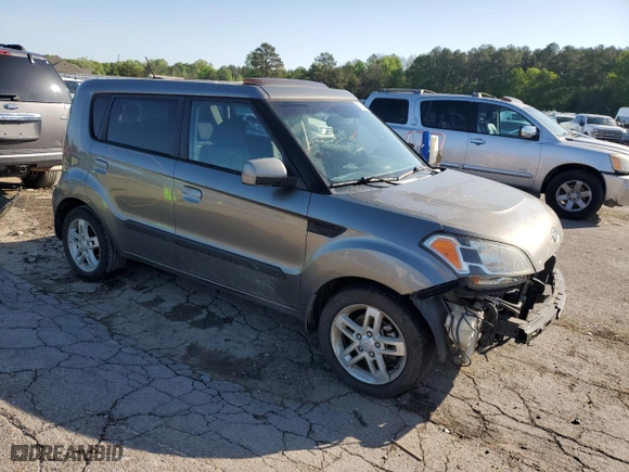 2010 Kia Soul + with VIN KNDJT2A2XA7035452, listed as a Copart auction lot 51904585 with 213,941 mi miles and Salvage Title. Bid and sale history available at carsss.com. Image 4.