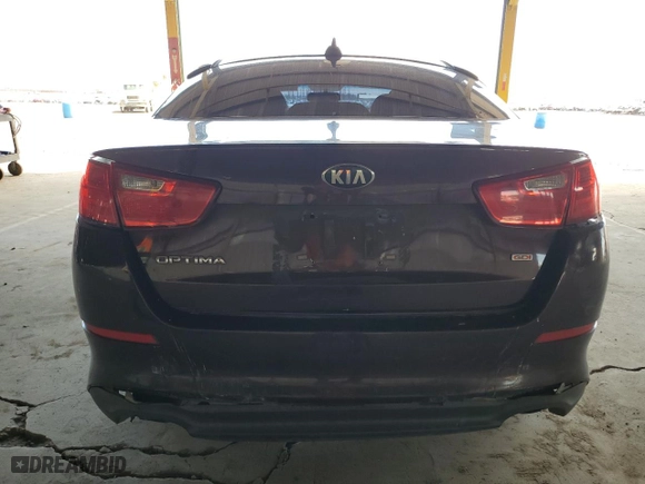2015 Kia Optima LX with VIN 5XXGM4A75FG485782, listed as a Copart auction lot 51675985 with 165,017 mi miles and Salvage Title. Bid and sale history available at carsss.com. Image 6.