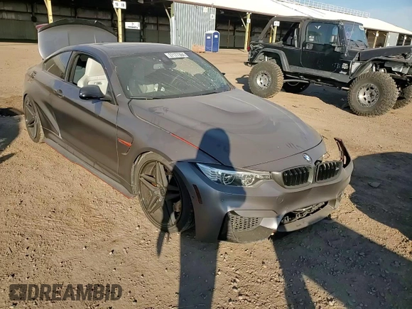 2016 BMW M4 with VIN WBS3R9C51GK336746, listed as a Copart auction lot 37177364 with 55,878 mi miles. Bid and sale history available at carsss.com. Image 11.