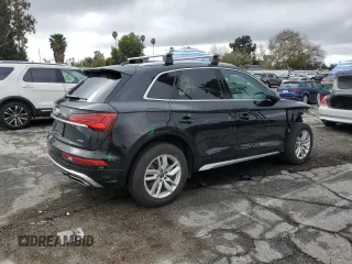 2024 Audi Q5 S line Premium with VIN WA1GAAFY8R2017168, listed as a Copart auction lot 44257095 with 16,147 mi miles and Salvage Title. Bid and sale history available at carsss.com. Image 3.