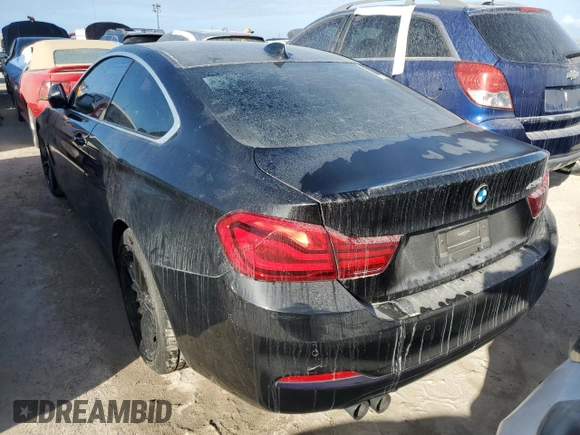 2018 BMW 4 Series 430i with VIN WBA4W3C54JAB87165, listed as a Copart auction lot 76205724 with 62,952 mi miles and Non Repairable. Bid and sale history available at DreamBid. Image 6.