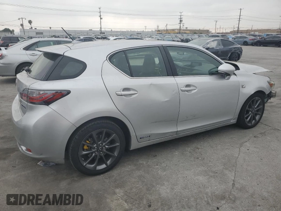 2012 Lexus CT 200h with VIN JTHKD5BH5C2100258, listed as a Copart auction lot 50831605 with 174,852 mi miles and Non repairable. Bid and sale history available at DreamBid. Image 3.